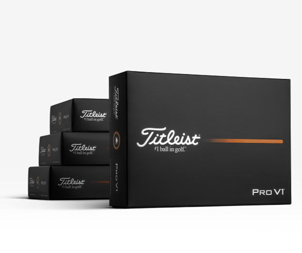 2025 Titleist® Pro V1® - Buy 3 DZ Get 1 DZ Free - Custom Text Imprint