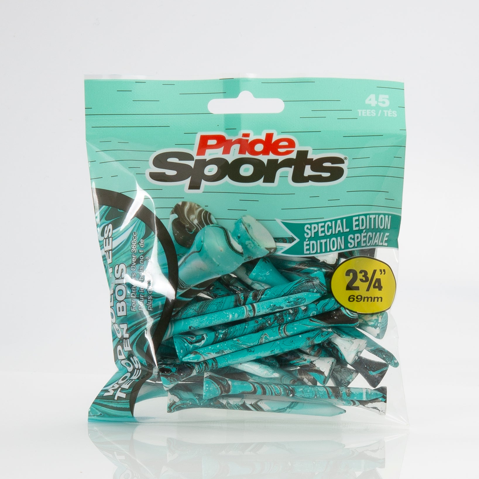 PrideSports Special Edition Paint Splatter Tees (Turquoise/Black)