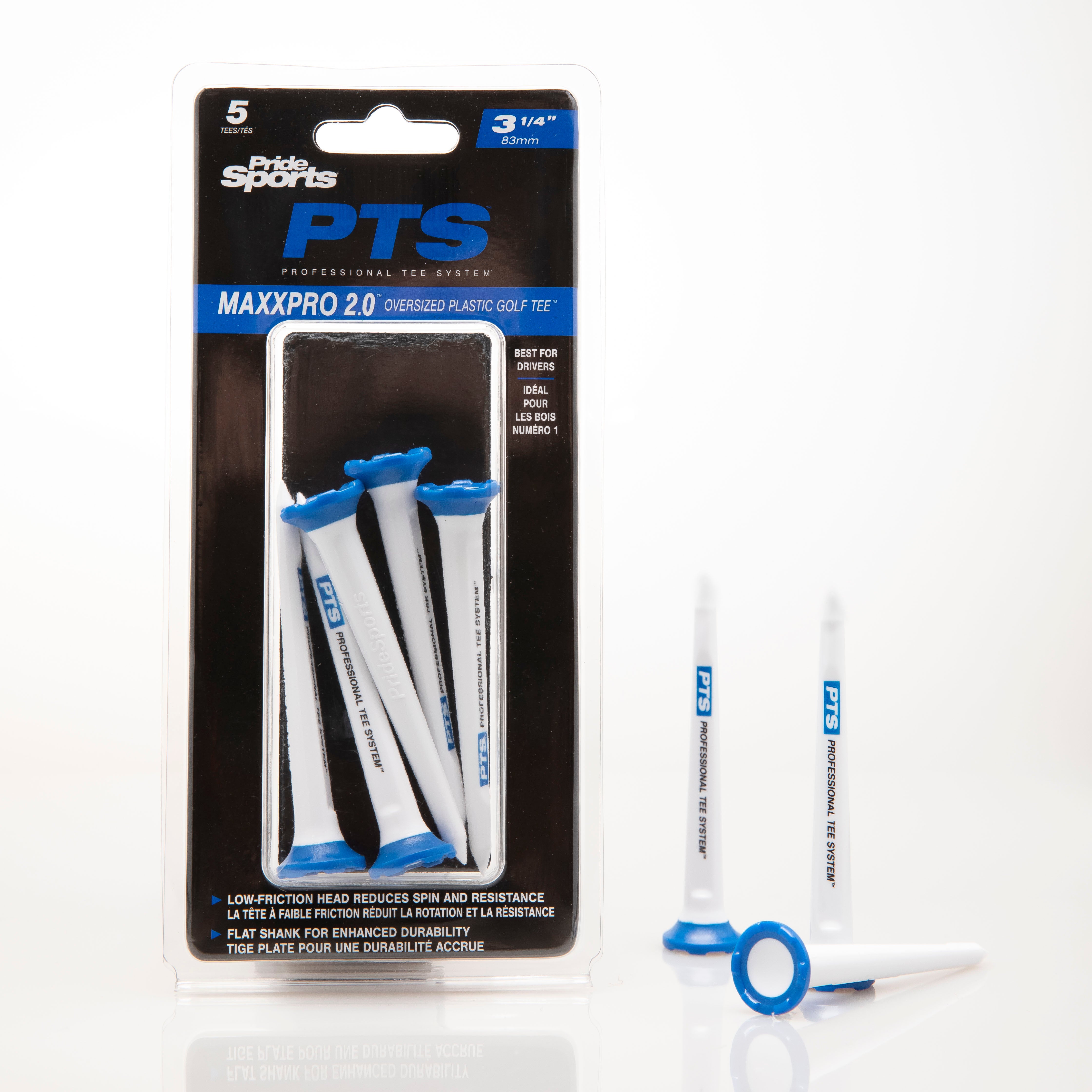 PTS® MaxxPro 2.0 - Oversized Plastic Golf Tees