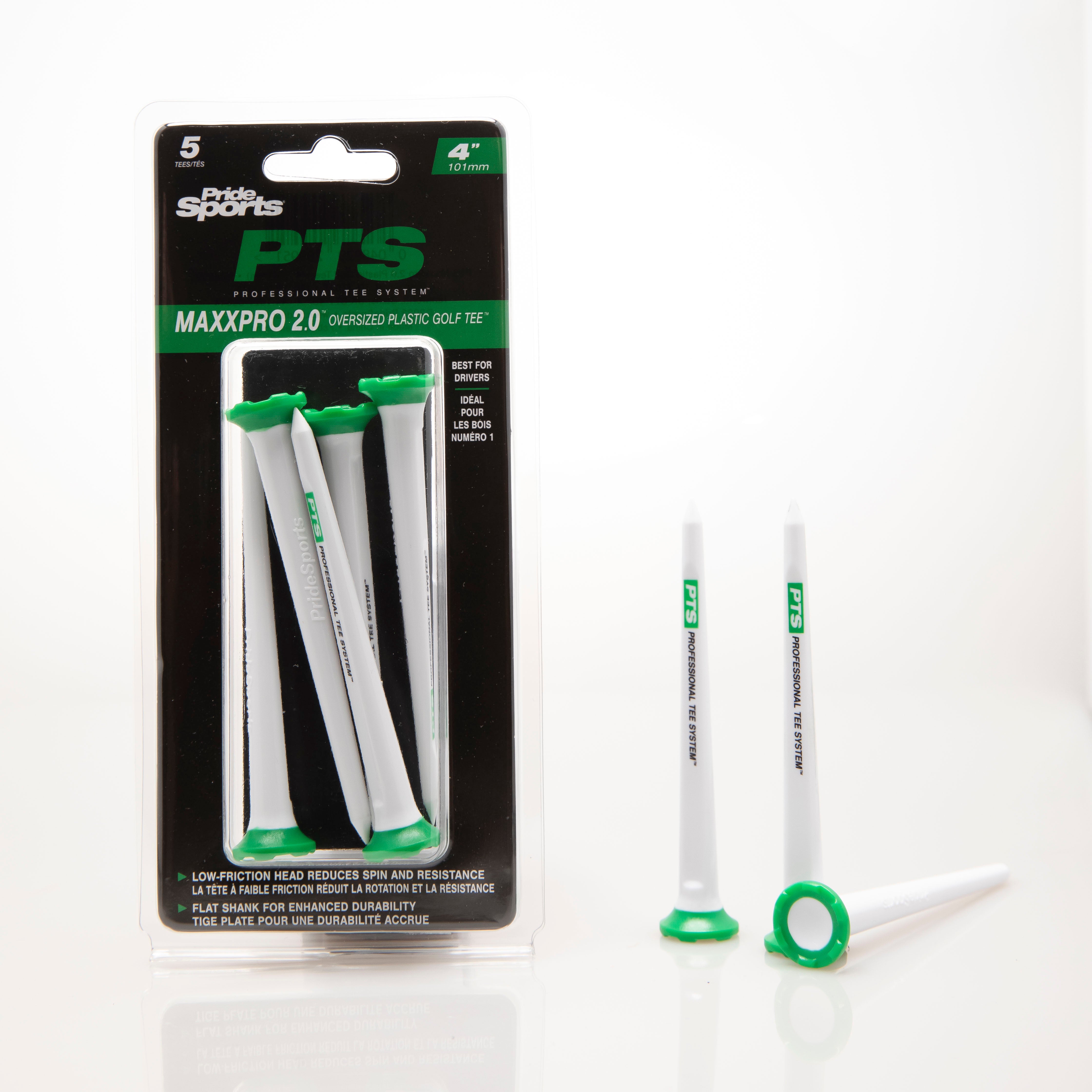 PTS® MaxxPro 2.0 - Oversized Plastic Golf Tees