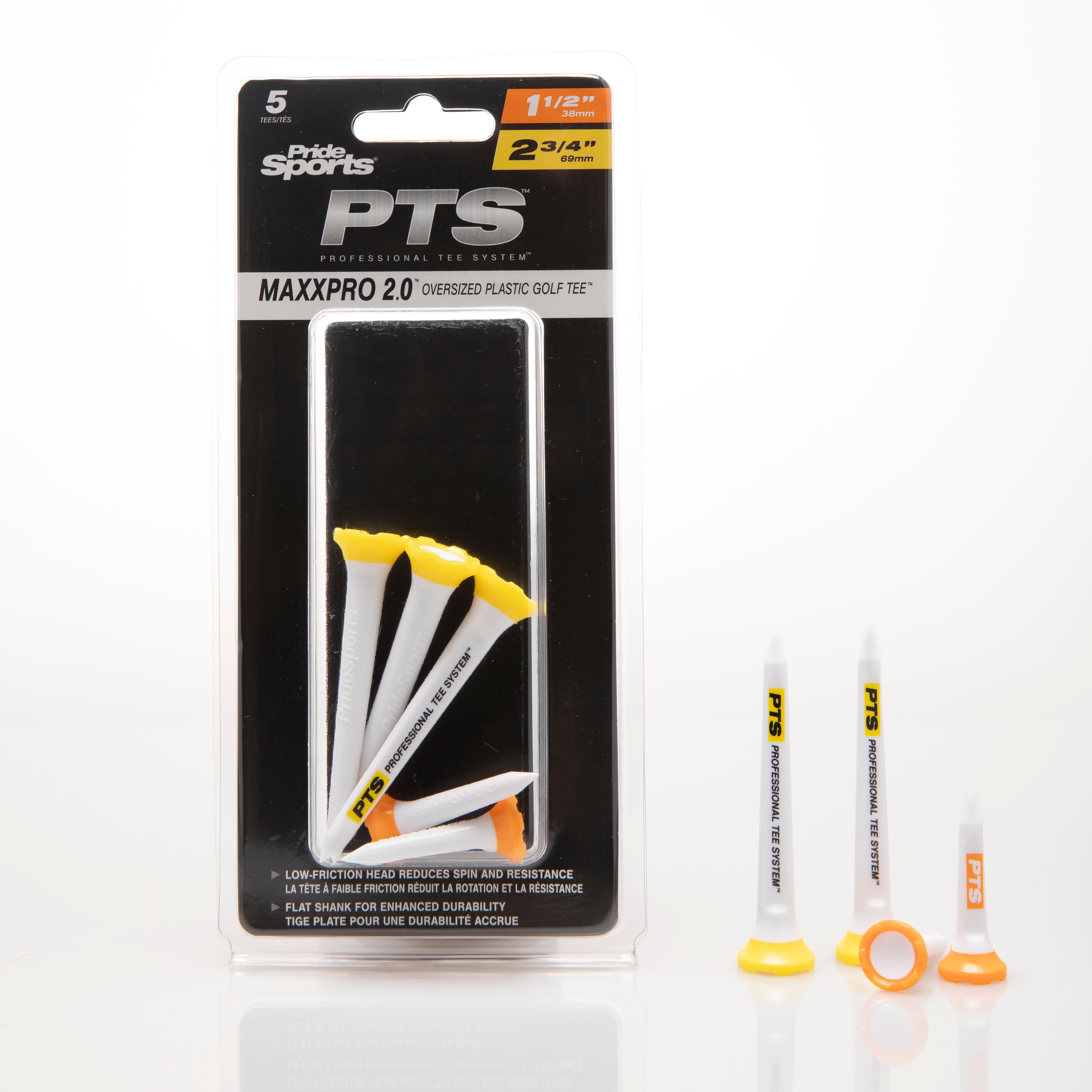 PTS® MaxxPro 2.0 - Oversized Plastic Golf Tees